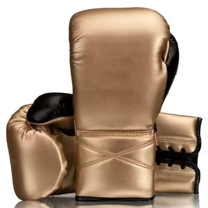 Guantes de boxeo personalizados de cuero vacuno genuino de primera calidad, los más vendidos, para entrenamiento de boxeo. - Product Image 1