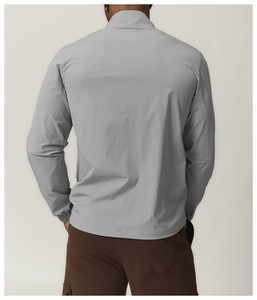 <b>Mens</b> Stretch Training Sports <b>Jacket</b> Lightweight Activewear Fitness Running Zip <b>Jacket</b> Comfortable Gym Outerwear For Daily - Product Image 5