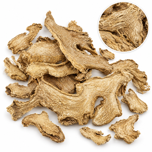Meilleures ventes : Fournisseur vietnamien de tranches de gingembre séché savoureuses, conformes aux normes internationales, à prix compétitif, en vrac - Product Image 1