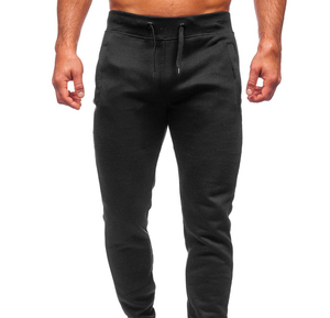 Pantalones Deportivos para Hombre, de Secado Rápido, Transpirables, con Bolsillos con Cremallera, de Algodón, para Fitness y Running - Product Image 1