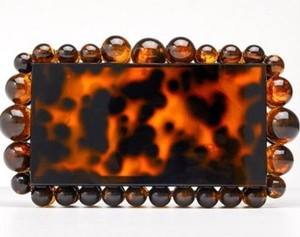 Decorative <b>Beaded</b> Epoxy Resin Clutch Evening Bag With Resin Handle Event Festive Party Trending Luxury Fashion Statement Purse - Product Image 6