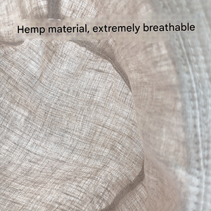 Sombrero de Cáñamo con Protección Solar UPF50+ contra <span class=keywords><strong>Radiación</strong></span> y Rayos <span class=keywords><strong>Ultravioleta</strong></span>, Sombrero de Secado Rápido, Protección UV, Transpirable - Product Image 2