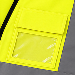 Gilet de sécurité haute visibilité réfléchissant pour hommes – Vêtements de travail – Vente en gros – Fabricant et fournisseur sur mesure – Uniforme de chantier et de circulation routière - Product Image 4