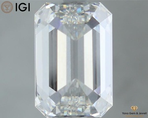 Créez votre moment unique avec un diamant de 4,00 carats de taille émeraude, cultivé en laboratoire par procédé CVD, couleur F, clarté VS1. - Product Image 4