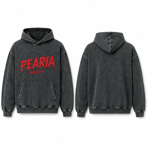 Sudadera con Capucha de Forro Polar con Lavado Vintage, Color Sólido Desgastado, Sudadera con Capucha Completa, Logotipo Frontal Personalizado, Ropa de Invierno - Product Image 4