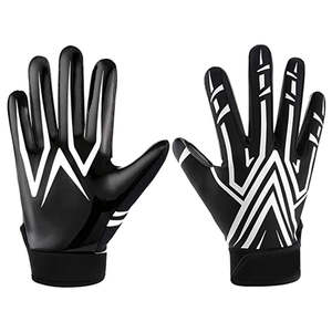 Guantes de Fútbol Americano Personalizados, Transpirables, Ligeros, de Invierno, Diseño de Dedos Completos, Agarre de Neopreno, Material Profesional - Product Image 3