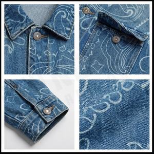 Chaqueta vaquera de lona de carpintero de invierno Vintage de fabricante personalizado para hombre chaqueta vaquera de gran tamaño con cremallera de alta calidad para hombre - Product Image 4