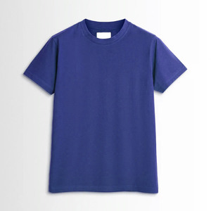 เสื้อยืดผู้ชายคุณภาพสูง สีขาวล้วน สำหรับงานซับลิเมชั่น ทรงปกติ 100% โพลีเอสเตอร์ รับสกรีนโลโก้ แขนสั้น - Product Image 6