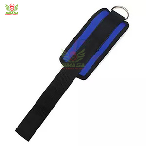 Customize Design Weightlifting <b>Ankle</b> Strap Adjustable Fit Leather With Buckle Comfortable Fitness Exercise <b>Ankle</b> <b>Support</b> Strap - Product Image 2