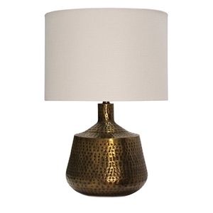 Lámparas de mesa de metal, lámparas de lectura para dormitorio de hotel, sala de estar, sala de estar, decoración Americana para el hogar, pantalla de tela lateral de cama de lujo moderna - Product Image 5