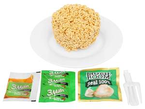 Mejor Precio, Alta Calidad, Gran Venta: Fideos Salteados con 3 Especias, Cebollín Frito y Salsa de Ajo, Marca Vietnamita, 75g a Granel - Product Image 2