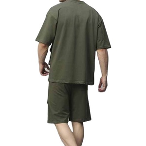 2026 Summer <b>Set</b> For Men's Matching Shorts and T-Shirt <b>Set</b> Casual Two Piece Outfit Gym Wear Lightweight Comfortable Clothing - Product Image 6