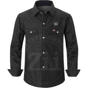 Ropa Ignífuga para Electricistas y Soldadores, Camiseta FRC Resistente a las Llamas, Manga Larga, Tejido FR, Ropa FR, Gran Venta en América - Product Image 1