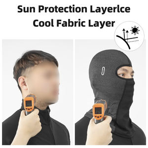 Cache-cou et cagoule intégrale unisexe réglable en polyester de haute qualité, protection solaire rafraîchissante pour l'été, idéal pour la course à pied - Vente en gros - Product Image 5