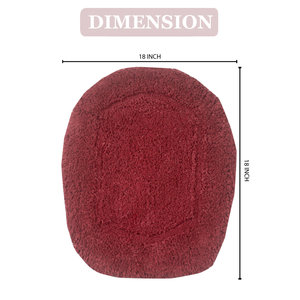 Customised Modern Handcrafted Best-Selling Luxury <b>Micro</b> Polyester Bathmat Soft Absorbent Anti-Slip Tufted Design Handmade Modern - Product Image 2
