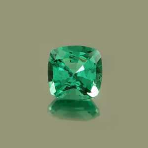 Esmeralda Verde Natural, Corte Cojín, 20 Quilates, Gema Suelta para Joyería, Marca ZUBEDA GEMS JEWELRY, Origen Rajasthan, Tercera Parte - Product Image 4
