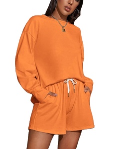 ชุดวิ่งออกกำลังกายของผู้หญิง,ชุด3ชิ้นกางเกงเลกกิ้งกราฟิกเสื้อยืดกางเกงขาสั้นสินค้าออกใหม่ปี2022 - Product Image 2