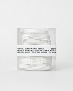 Élastiques à cheveux TIETYP, bandeaux en caoutchouc élastique, couleur unie, minimaliste, moderne, usage quotidien, pour femmes, emballage en carton, fabriqué en Corée - Product Image 1