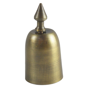 Copper Hand Bells Wood Handle Christmas Gifts Solid Metal Call Bells for Dining Hall School Office Table Bell Bulk Supplies - Product Image 4