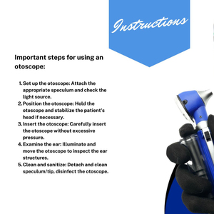 Kit de diagnostic otoscope électrique professionnel, spéculum en plastique, endoscope du tympan, certifié CE, garantie 1 an pour l'examen CE - Product Image 4