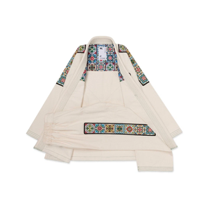 Kimono de Jiu-Jitsu Brésilien (BJJ) Léger, Non Blanchi, 450 GSM, Durable, Respirant, Tissage Perlé, Uniforme d'Entraînement et de Compétition, OEM - Product Image 3
