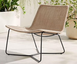 Fauteuil de salon moderne en cuir, structure métallique, dossier solide, design ergonomique, style minimaliste, mobilier de maison - Product Image 3