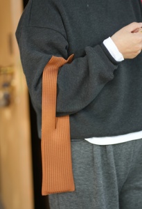 Sacs à télé<span class=keywords><strong>phone</strong></span> portable en tricot écologiques de couleur unie, faciles à transporter, légers, nouveau style, poche pour télé<span class=keywords><strong>phone</strong></span>, sac bandoulière, tissu doux - Product Image 6