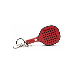 Porte-clés Raquette de Padel en Caoutchouc Personnalisé avec Logo Personnalisable, Taille sur Mesure, Design 2D en Relief, Article Promotionnel Durable - Product Image 3