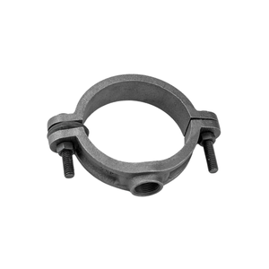 Collier de serrage noir pour tuyau en fer, raccord femelle rond de 2 pouces, zingué, résistant à la corrosion, collier de serrage femelle NPT - Product Image 5