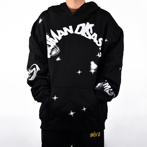 เสื้อฮู้ดดี้และเสื้อสเวตเชิ้ตผู้ชายสั่งตัดไซส์ได้ ผ้าฝ้ายแท้ 100% ระบายอากาศได้ดี น้ำหนักเบา สไตล์ลำลอง แห้งเร็ว ขายส่ง - Product Image 2