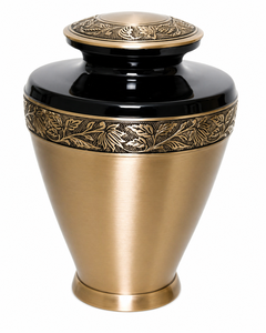 Urna Funeraria de Latón Antigua Original para Cenizas de Adultos, Estilo Americano/Europeo - Product Image 6