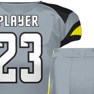 Conjunto de Pantalones y Camiseta de Fútbol Americano Sublimados Personalizados, Uniformes Resistentes para Equipos Profesionales de Secado Rápido - Product Image 4