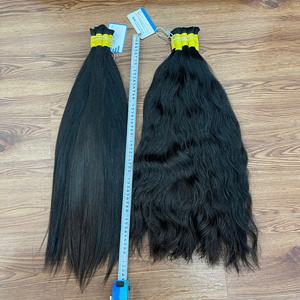 Extensiones de cabello natural liso a granel de tendencia Cabello humano vietnamita crudo sin procesar Sin desprendimiento Sin enredos - Product Image 5