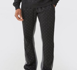 Chándal con Capucha para Hombre, Personalizado con Pedrería, Diseño OEM, 2 en 1, Transpirable, 100% Poliéster, Informal, Económico, para Invierno - Product Image 6