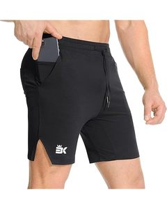 Neleus Men's Quick Dry <b>Canvas</b> Sport Shorts Solid Color Digital Front Drawstring Waist Knitted Mesh Light Blue Gray Black - Product Image 2