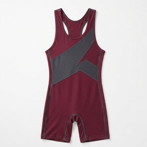 Combinaisons de lutte athlétique pour hommes, conçues pour les performances en compétition, avec tissu flexible, idéales pour l'entraînement et la pratique. - Product Image 1
