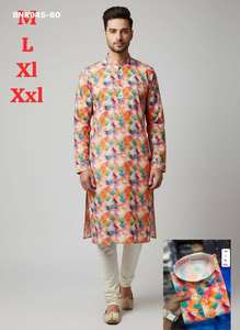 Meilleure collection de kurtas longs en coton de qualité supérieure, nouvelle variété, avec impression numérique, fournisseur d'Inde, vêtements ethniques. - Product Image 5