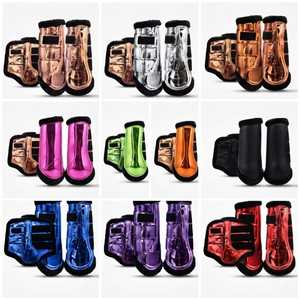 Botas de Protección para Patas de Caballo, Reflectantes, Impermeables, Forradas de Lana, Ligeras, para Deportes Ecuestres, Cuidado del Caballo, Personalizables - Product Image 6