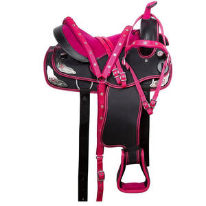 Silla de montar western de diseño artesanal con estructura de árbol robusta y de alta calidad - Product Image 1