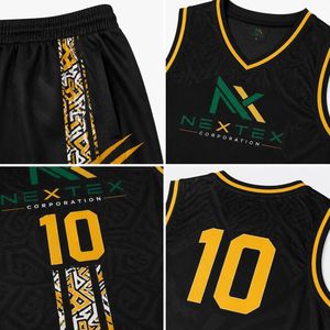 Conjunto de Uniforme de Baloncesto Personalizado para Hombre con Diseño de Garra Tribal, Camiseta de Malla Sublimada y Pantalones Cortos, Ropa Deportiva para Equipo, Kit de Equipamiento para Juego, Venta OEM Profesional - Product Image 6