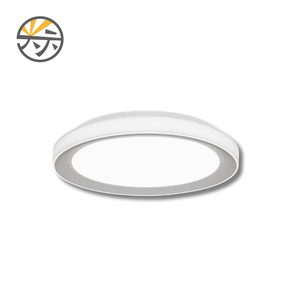 Lámpara de techo LED Aura de alta calidad, transparente, delgada, empotrada, para 10-25 m² - Product Image 1
