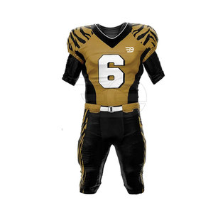 Wholesale Price Premium Quality Breathable American <b>Football</b> Uniform OEM Service 100% Polyester <b>Best</b> Selling - Product Image 2