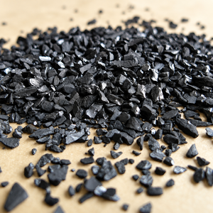 Gránulos de Carbón Activado de Cáscara de Coco, Malla 6x12, Adsorbente GAC, 99% de Pureza, Sai Carbons para Tratamiento de Agua - Product Image 1