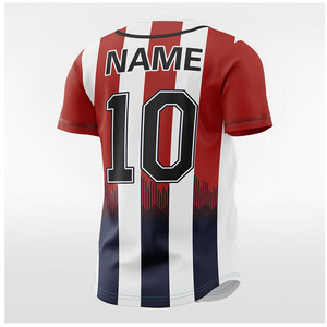 Camiseta de Béisbol de Manga Corta Talla Grande, Duradera, Antiarrugas, con Logotipo Personalizado, Venta al Por Mayor, para Jóvenes - Product Image 5