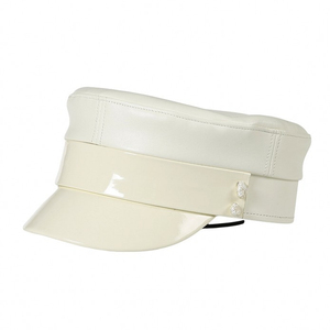 OEM Custom Logo Fiddler <b>Cap</b> Private Label Embroidery Flat Top Hat Customized Brand Print Fiddler <b>Cap</b> Blank <b>Vintage</b> Sailor <b>Cap</b> - Product Image 3