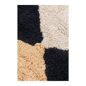 Hot Selling Modern Geometric Area <b>Rug</b> Rectangle Plush Wool Acrylic Tufted <b>Thick</b> Pile Rubber Backing Living Room Use - Product Image 1