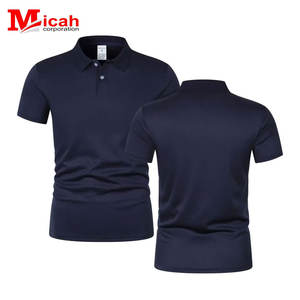 Polo de color sólido ultraligero para hombre, de secado rápido y transpirable, adecuado para fitness, gimnasio y correr. - Product Image 3