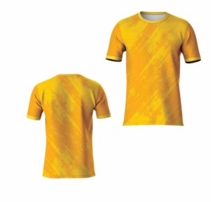 เสื้อยืดพิมพ์ลายแบบซับลิเมชั่น ยูนิเซ็กซ์ ผ้าโพลีเอสเตอร์เจอร์ซีย์ 100% น้ำหนักเบา สวมใส่สบาย ดีไซน์ทันสมัยสำหรับเล่นกีฬาและออกกำลังกาย - Product Image 4
