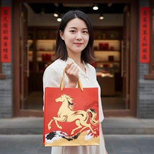 Sacs cadeaux en papier mat recyclables écologiques de luxe pour parfums, bijoux, cosmétiques et décoration - Product Image 6