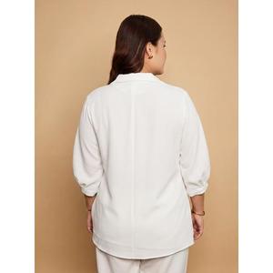 <b>Women</b> Smart Casual <b>Shirt</b> with <b>Long</b> Sleeves and Timeless Button Up Style Buy Direct From Supplier - Product Image 4